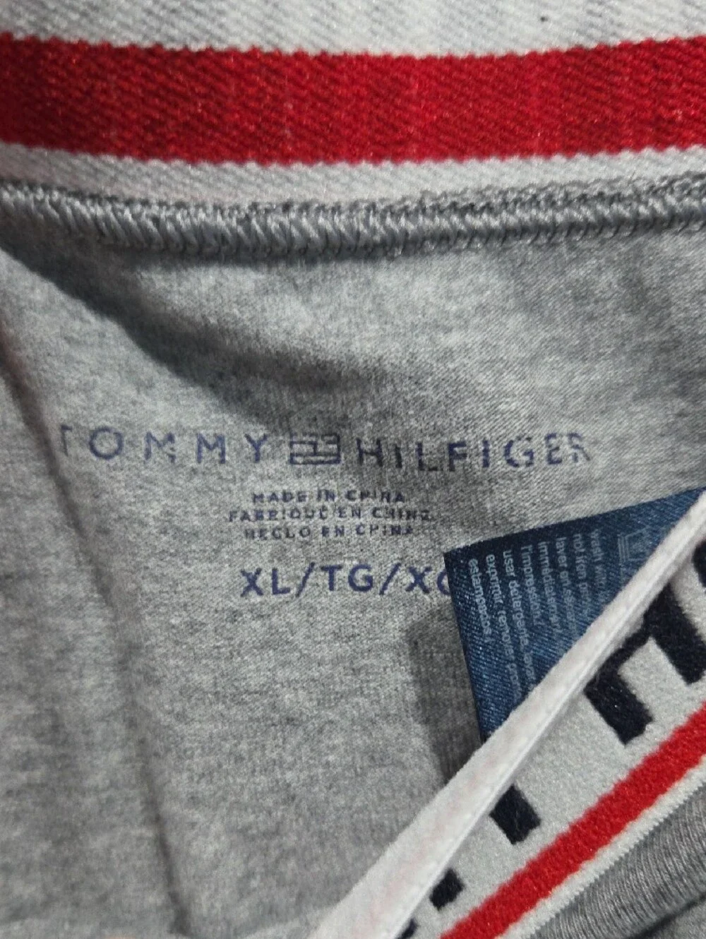 Tommy Hilfiger Light Gray Boxer Briefs with Branded Waistband